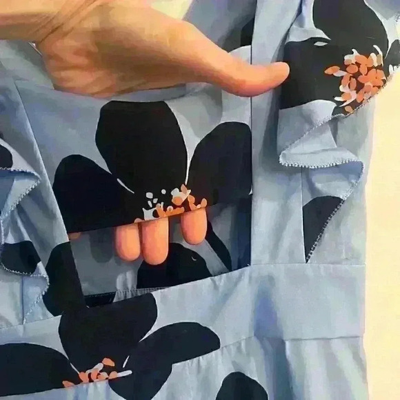 Kate Spade Grand Flora MIDI Dress Size - 0 - Picture 5 of 7